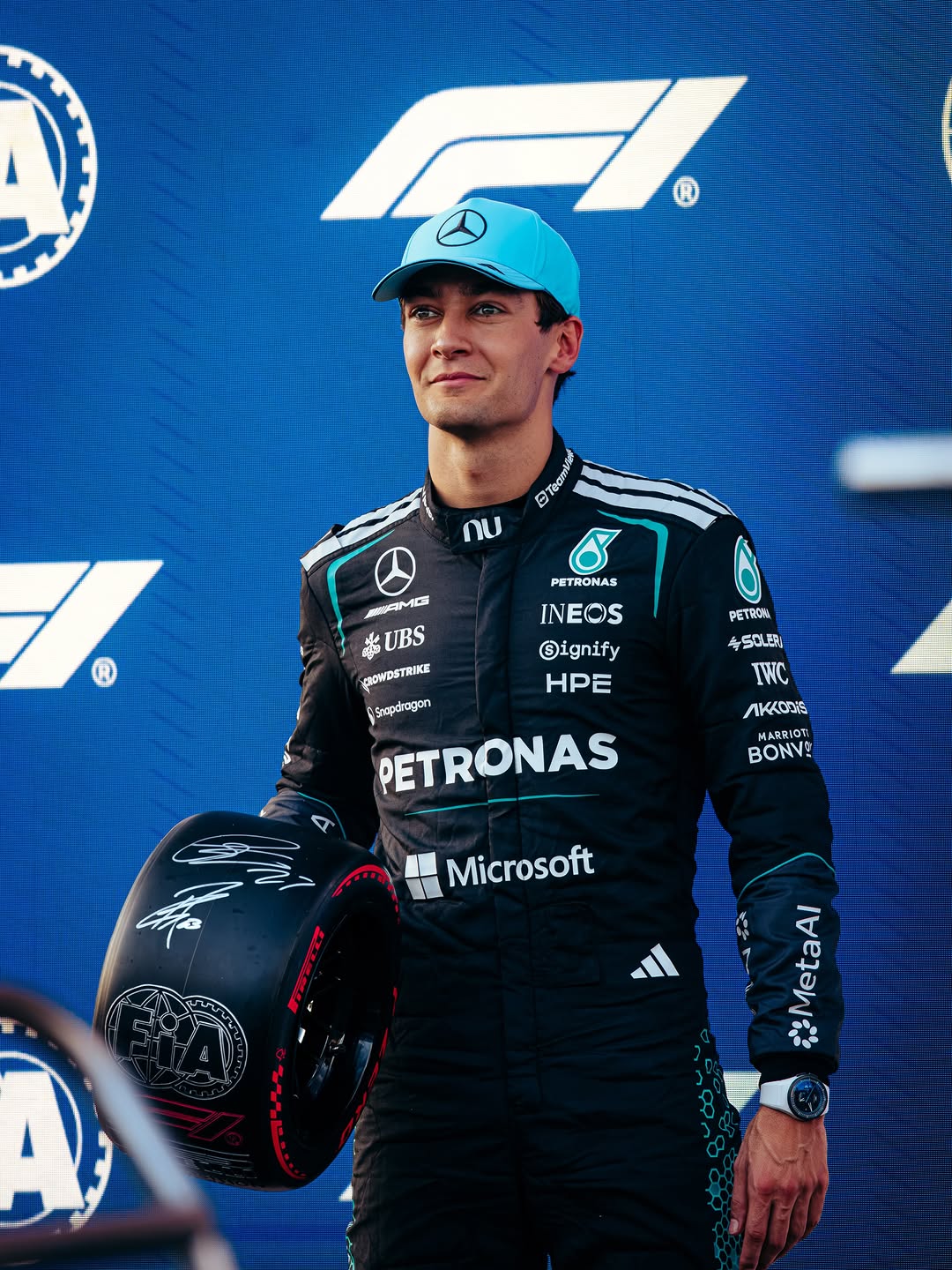Instagram post by @georgerussell63